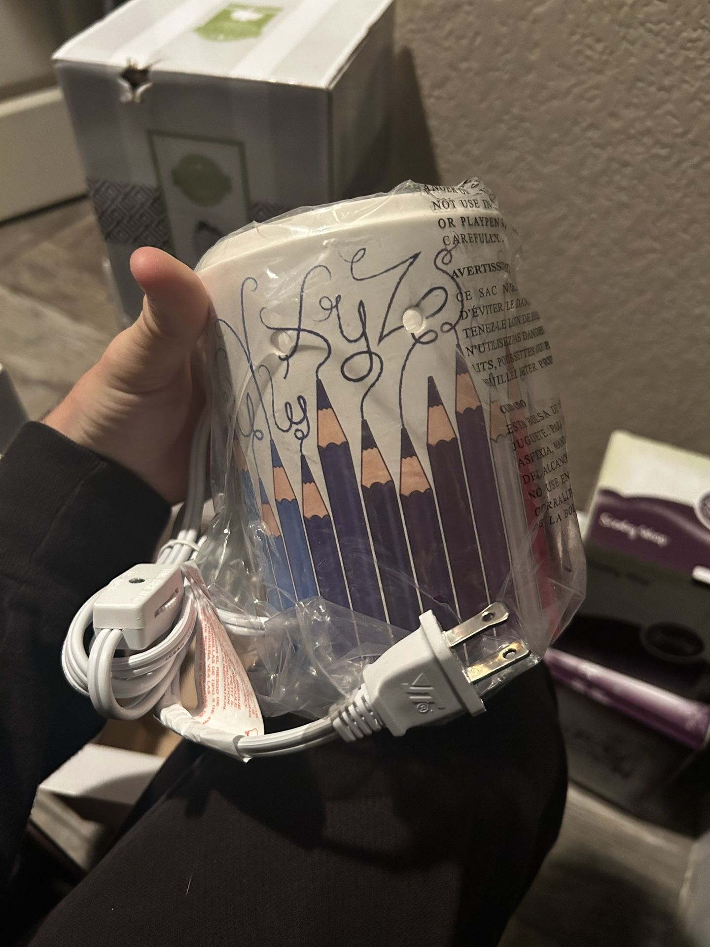 Rainbow Pencils Scentsy Warmer