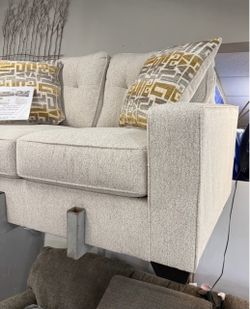 Sofa and loveseat
