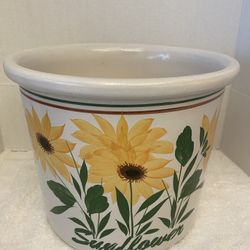 Sunflower Flower Pot 