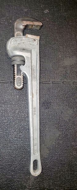 RIDGID 18” USA Pipe Wrench Heavy Duty Plumbing Tool