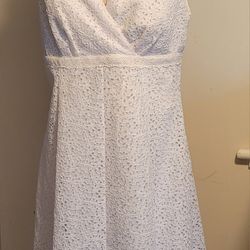White Dress Size 10