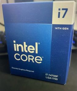 Intel CPU i7 14th gen