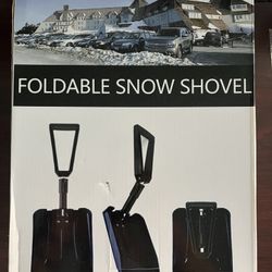 Foldable Snow Shovel - 9" Blade