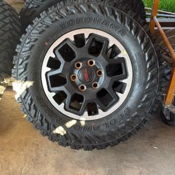 TRD RIMS M/T Tires 