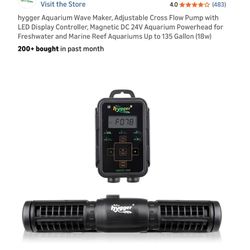 hygger Aquarium Wave Maker Marine Reef Fish Tank Powerhead Water Pump