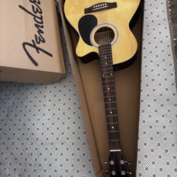 Fender Acoustic/Electric Concert Guitar Model FA-135CE, Excellent Condition