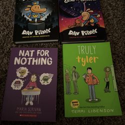 2 - Dog Man - / 1 - Nat for Nothing - / 1 - Truly Tyler