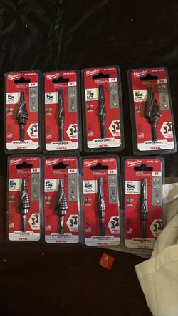 Milwaukee Impact rated Step Drill Bits