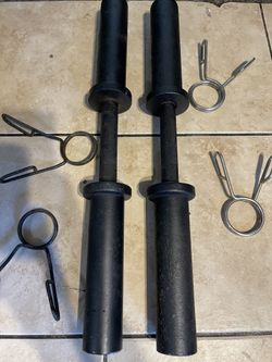 Olympic Loadable Dumbbells With Spring Clips