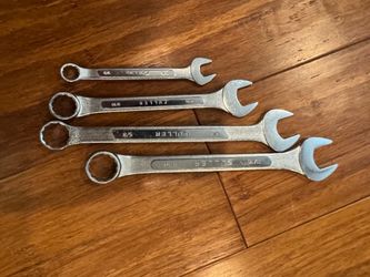 Set off 4 Vintage Fuller combination wrenches
