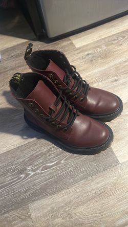Women’s Red Dr Martens