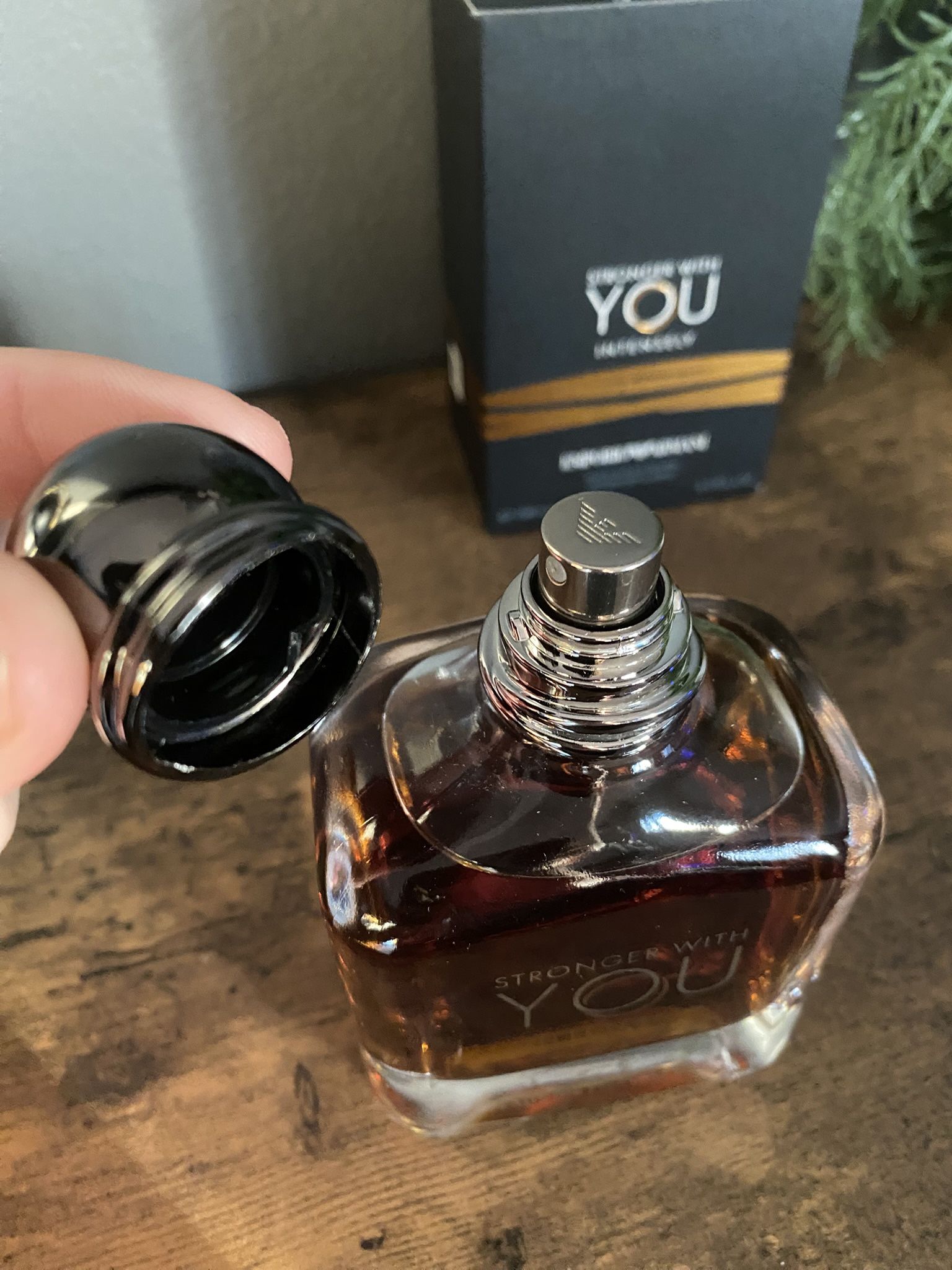 Stronger With You Intensly Emporio Armani Parfum Pour Homme 3.3 oz/ 100ml