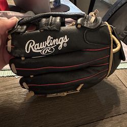 YOUTH RAWLINGS HIGHLIGHT SERIES BASEBALL CATCHING GLOVE(11 1/5 INCHES)