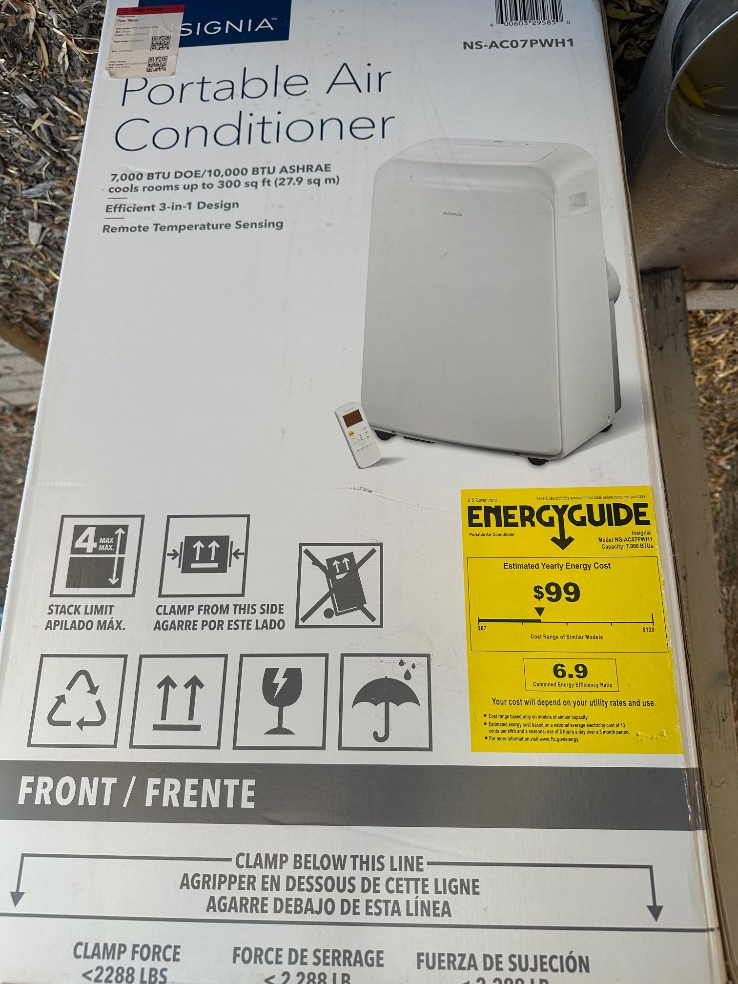 Stand Up Portable A/C