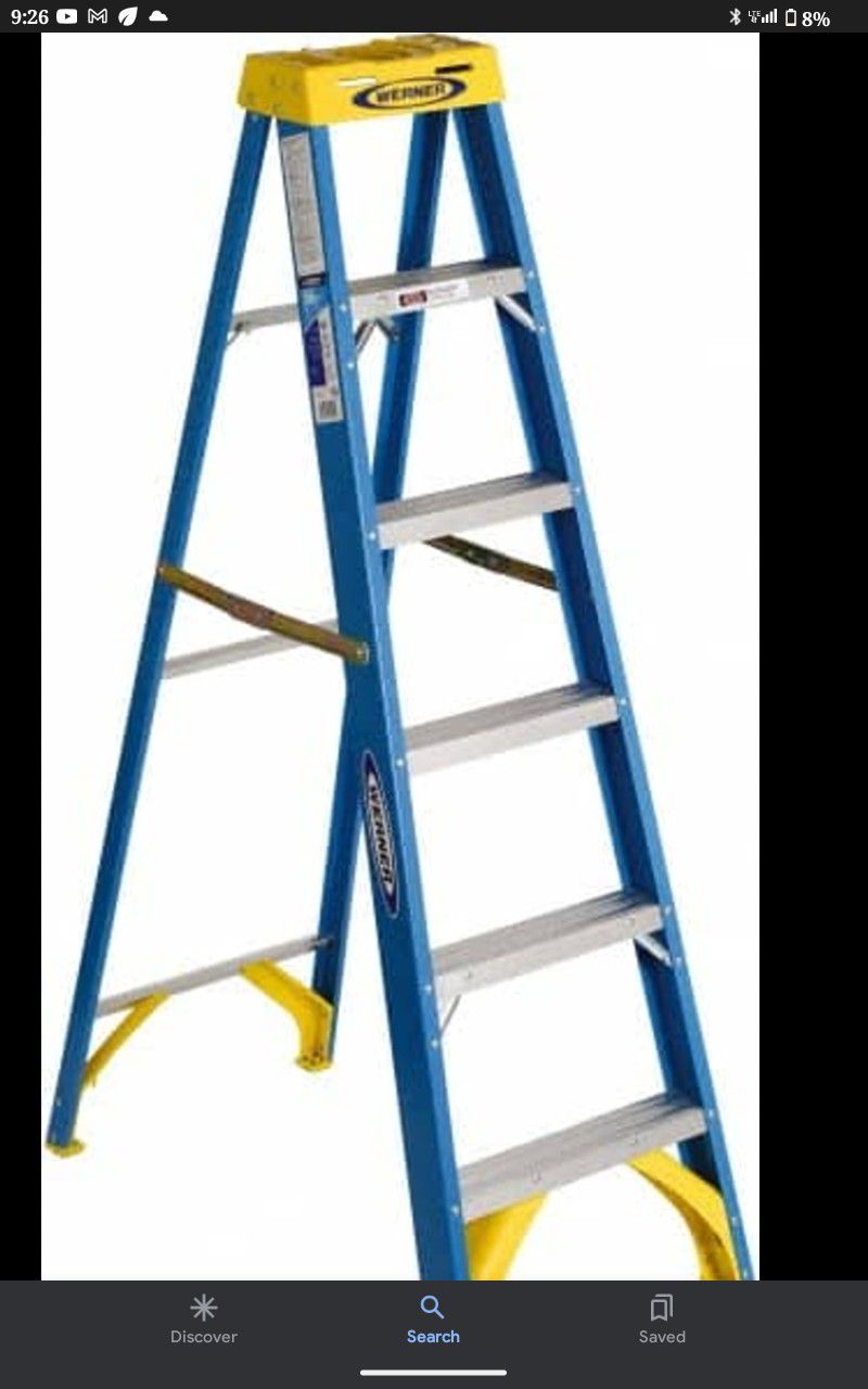 Werner 6 Ft Ladder 