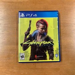 PS4 Cyberpunk 2077 Game