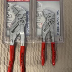 Knipex Locking Plier Wrench Set BNIB