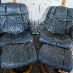 Ekornes Stressless Recliners And Ottomans