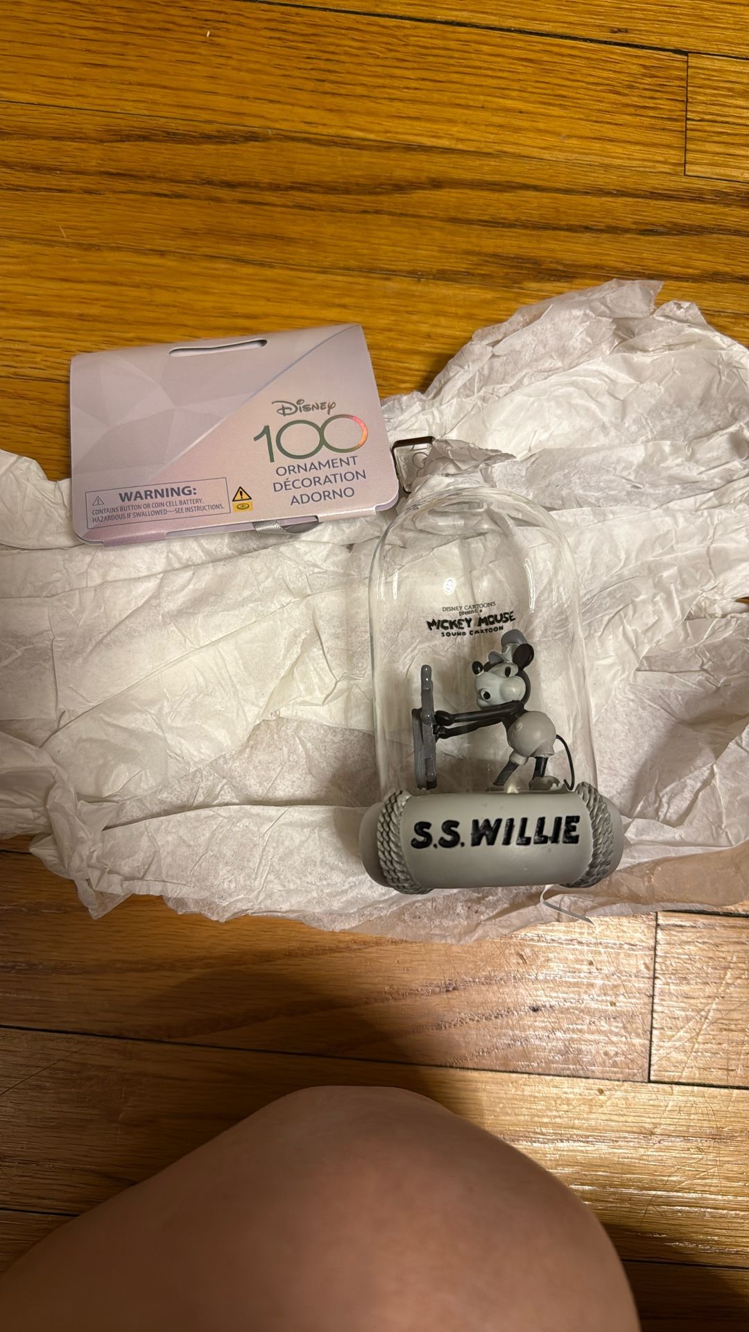 New Steamboat Willy, Disney Ornament.