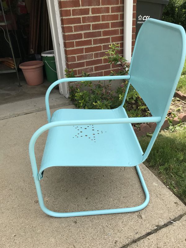 Vintage Metal Lawn Chair For Sale In Oh Us Offerup