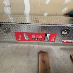 Craftsman 60”x12”x16” Aluminum Top Mount Truck Tool Box 