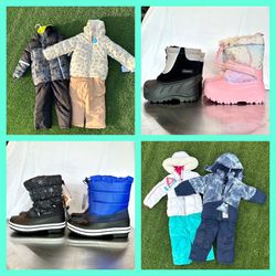 Snow Boots Snow Suit Snow Pants Snow Gloves Snow Coats Snow Bibs Kids Women Men Adult Infant Teen 