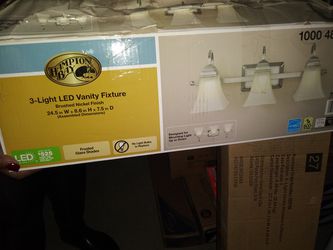 Bathroom light fixture $50