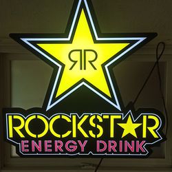 Rockstar Energy Drink LED Lighted