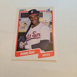 Sammy Sosa Rookie Card