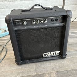 Crate BX-15 Electric Bass Guitar Amplifier Bass Guitar Practice Amplifier