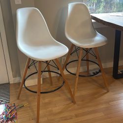 Bar Height Chairs - 4 Available 