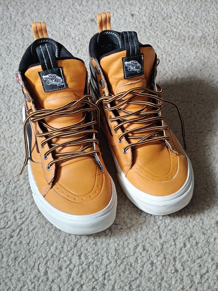 VANS SK8-HI MTE 2.0 DX APRICOT BLACK SIZE 8 MEN AND 9.5 WOMEN