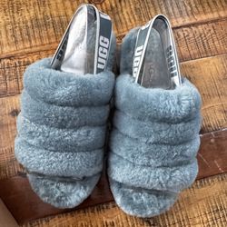 Ugg Slide Slippers Fluff Yeah