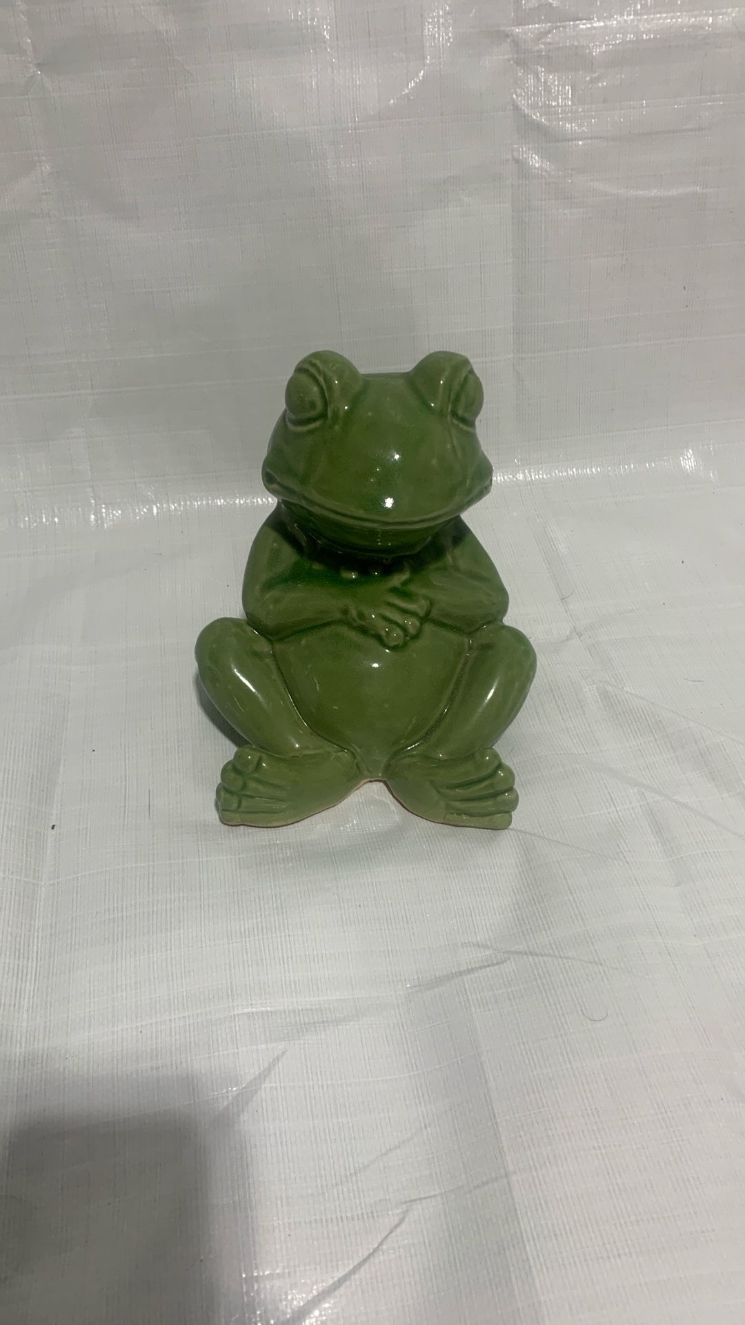 Ceramic frog