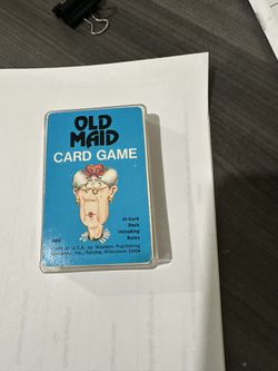 Old Maid Card Deck