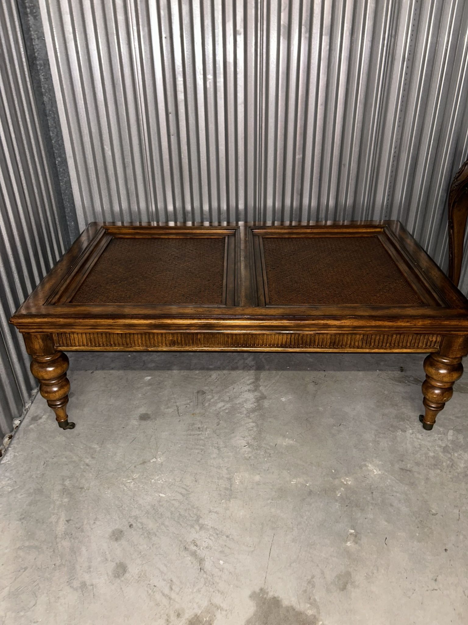 Tommy Bahamas Rolling Coffee Table