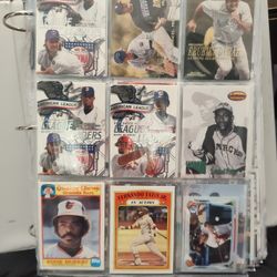 Baseball sports card Binder