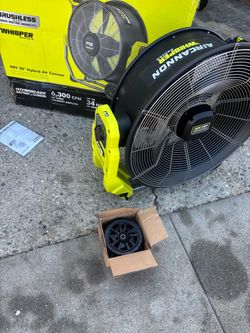 Ryobi 40V 20" Hybrid Air Cannon Whisper Series
