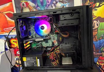 COOLER MASTER CASE WITH INTEL i5 , WINDOWS 10 PRO