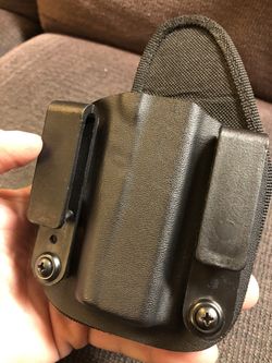 Inside The Waistband RH Conceilment Holster For Glock 43 /43X With Out Light
