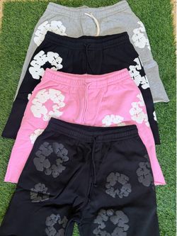 DENIM TEAR SHORTS LARGE