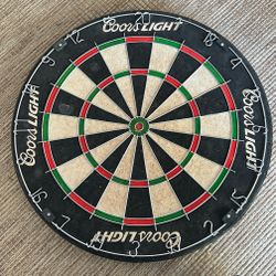 Dart Board , Cork, Coors Light Edition 