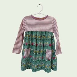 Baby Boden Hotchpotch Fountain Faries Jersey Dress, Size 2-3 Y, MSRP $42