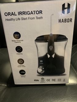 HABOR Water Flosser, Habor 600ml Oral Irrigator with 7 Multifunctional Jet