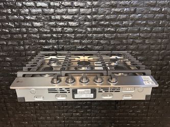 LG 30" GAS COOKTOP w/WARRANTY! R3542A