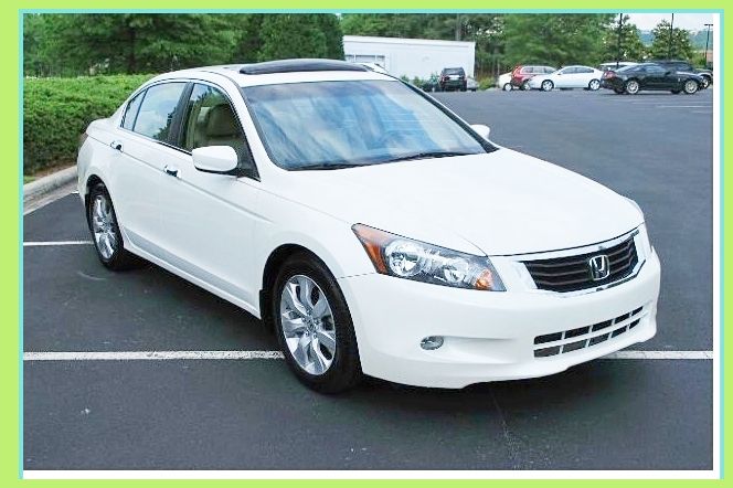 White 2008 Honda Accord