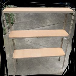 Industrial Grade Garage or Warehouse Shelving - 48”x12”x48”