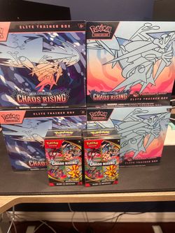 Pokemon Chaos Rising Pokemon Center ETBs
