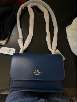 Blue Coach Purse