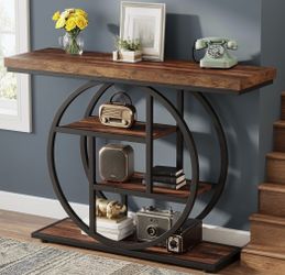 Beautiful Brown 41” Entryway Table/ Console Table